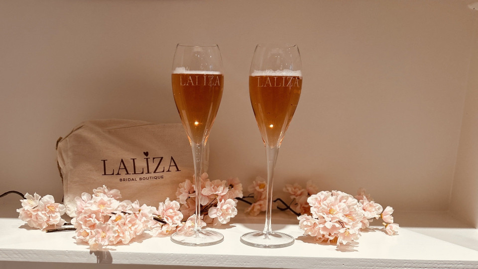 Trouwjurk van Laliza Bridal Boutique impressie 2