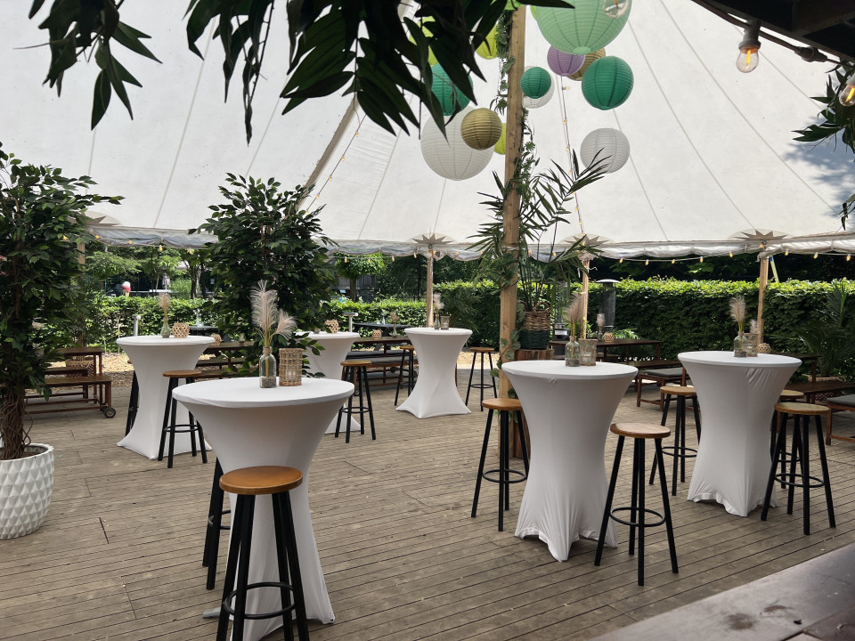 Trouwlocatie Paviljoen Genneper Parken overzicht