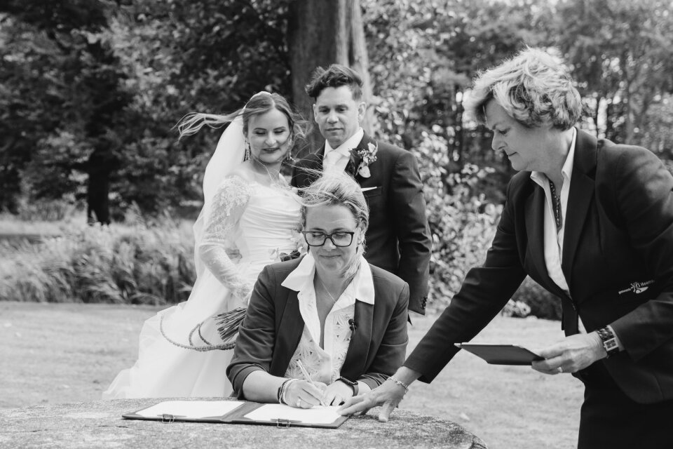 Trouwambtenaar Alleenliefde impressie