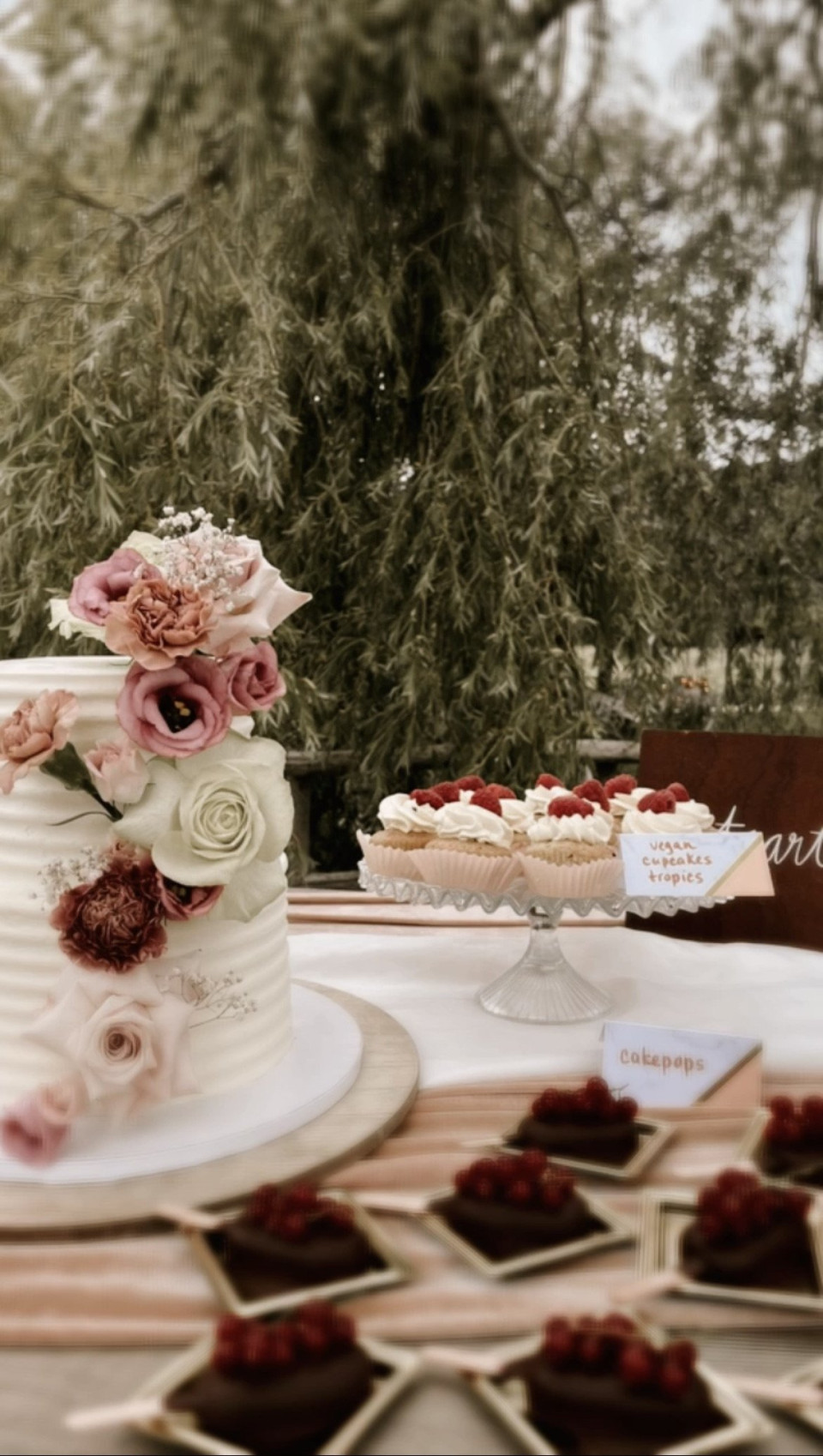 Bruidstaart van ZZ Sweet Studio overzicht