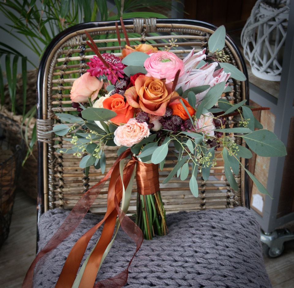 Bruidsboeket van Bloei Bloemen impressie 2