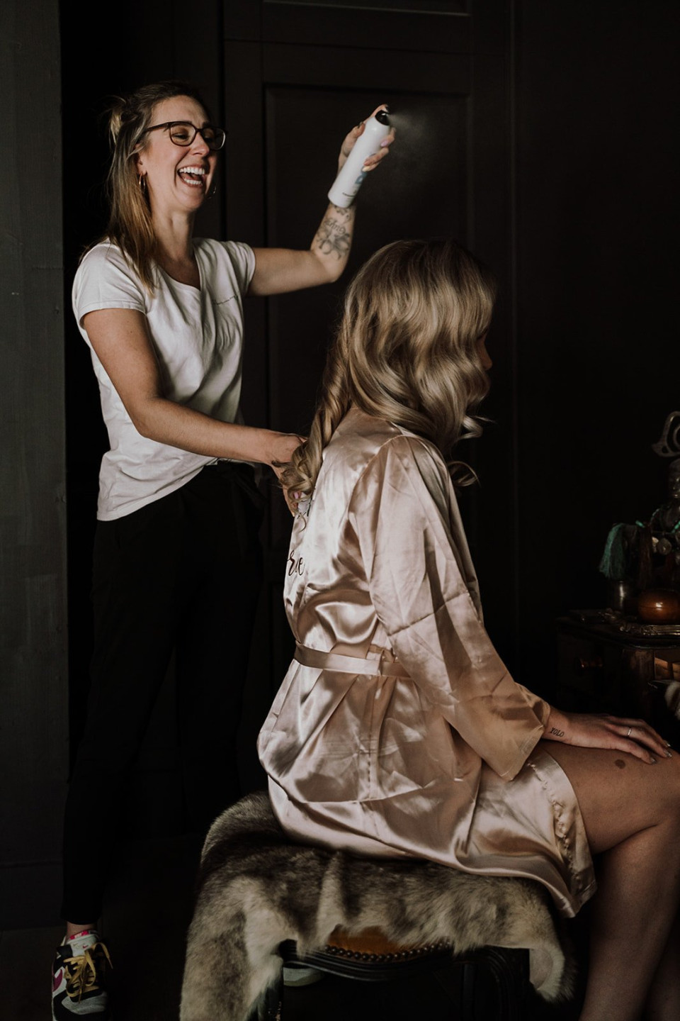 Bruidskapsel laten maken bij Haarverzorging Vief