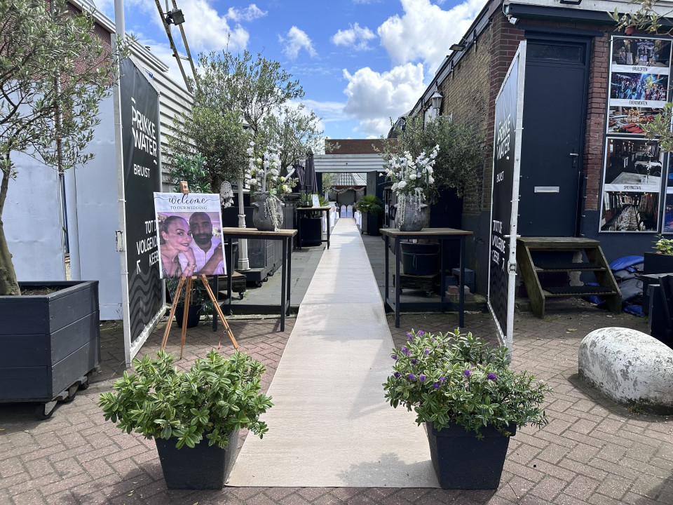 Trouwlocatie &#039;t Prikkewater Packhuys overzicht