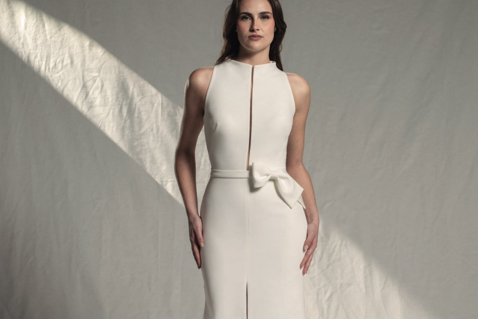 Trouwjurk passen bij Bruidsmode Corale