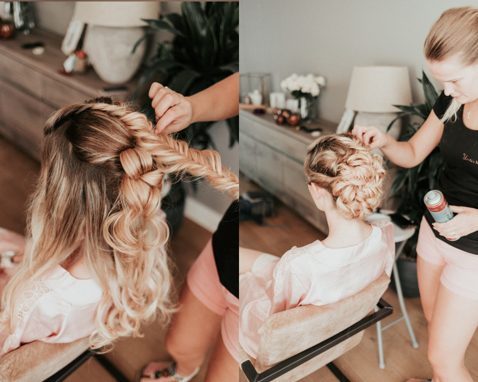 Bruidskapsel door Yente’s hair and beauty impressie 3
