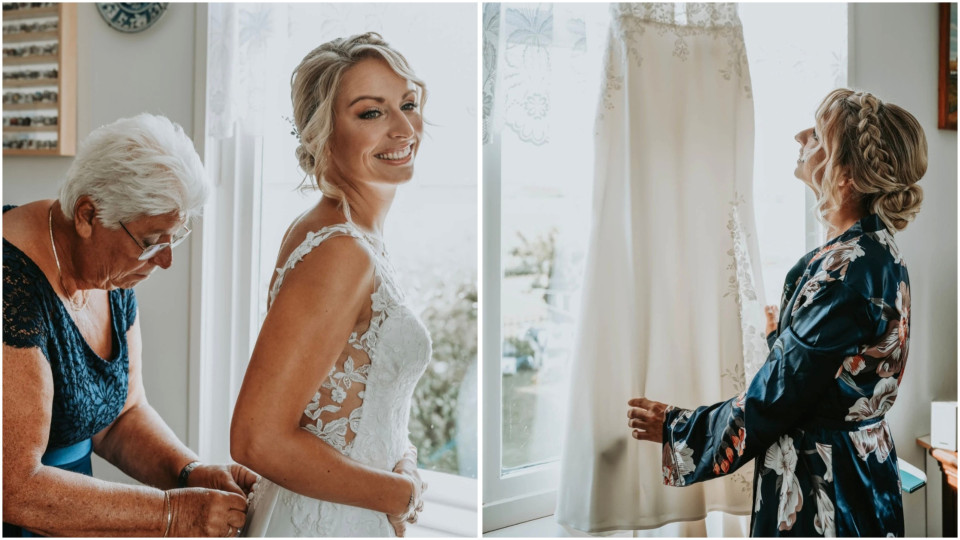 Bruidskapsel door Schoonheids ID Beauty &amp; Bruidsstyling impressie 