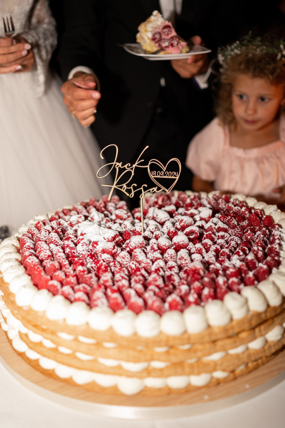 Bruidstaart van Cake Queen details
