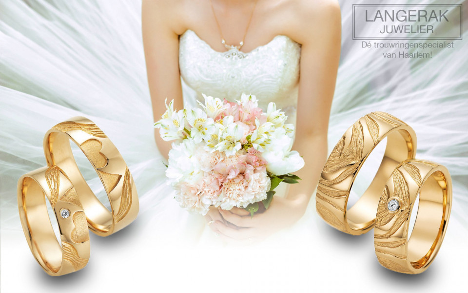 Trouwringen van Juwelier Langerak details