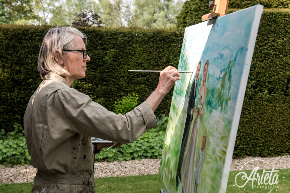 Entertainment boeken bij Live Paint