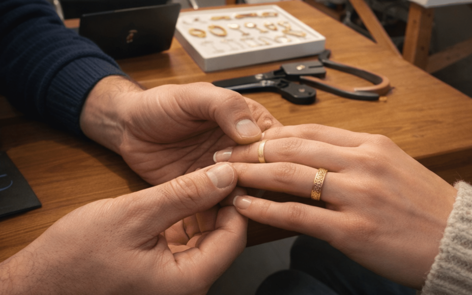 Trouwringen van JORI SPAA | GOLDSMITH | yourstoryisgold impressie