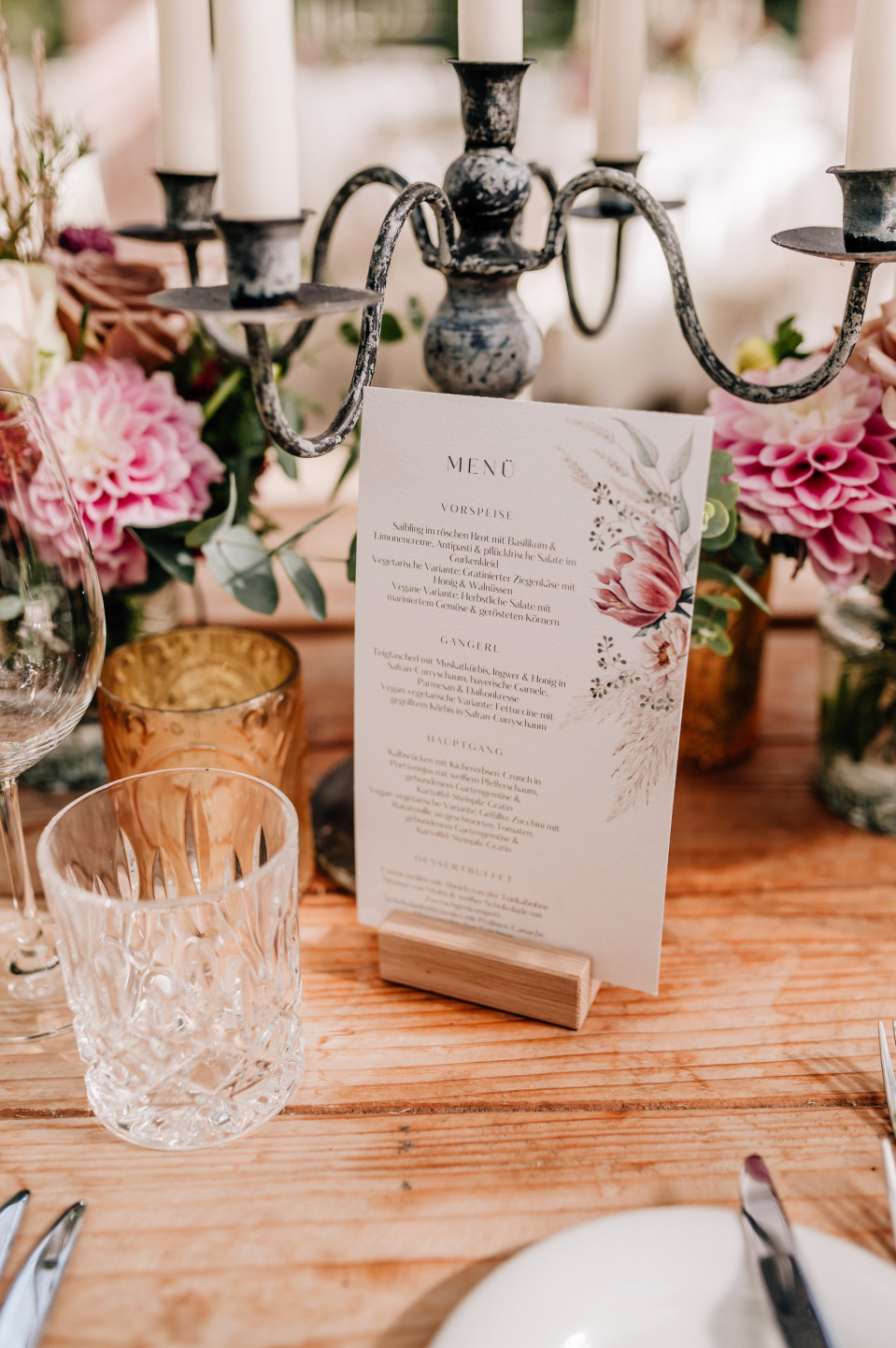 Botanische Hochzeitskarten