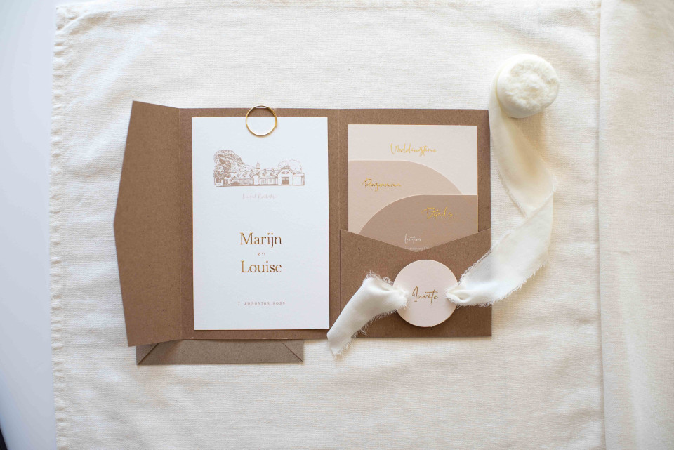 Trouwkaarten van Studio Dijs impressie 4