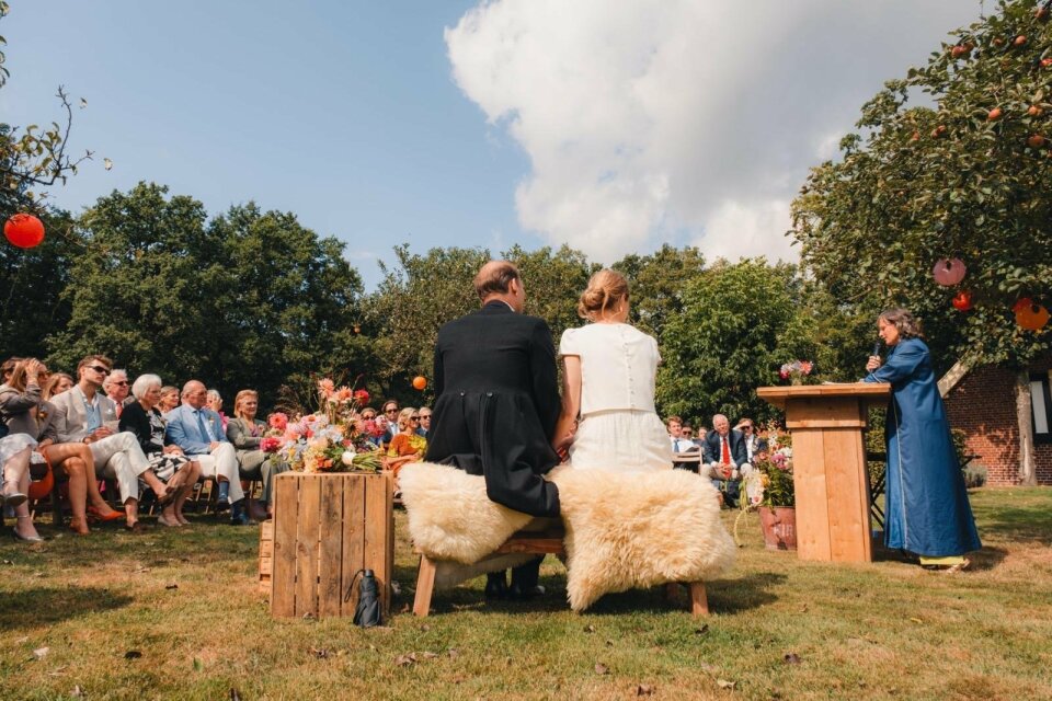 Trouwambtenaar wit&wow | ceremonie impressie 2