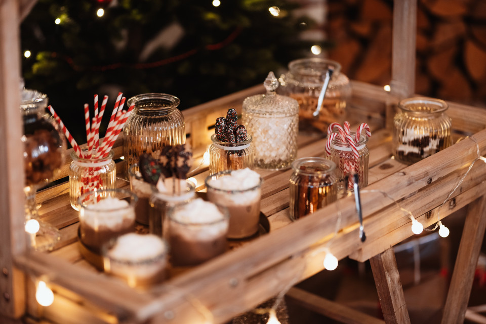 Weihnachtlicher Sweettable