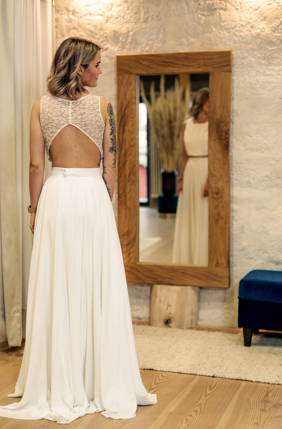 Trouwjurk van Boutique LIEBE. impressie 
