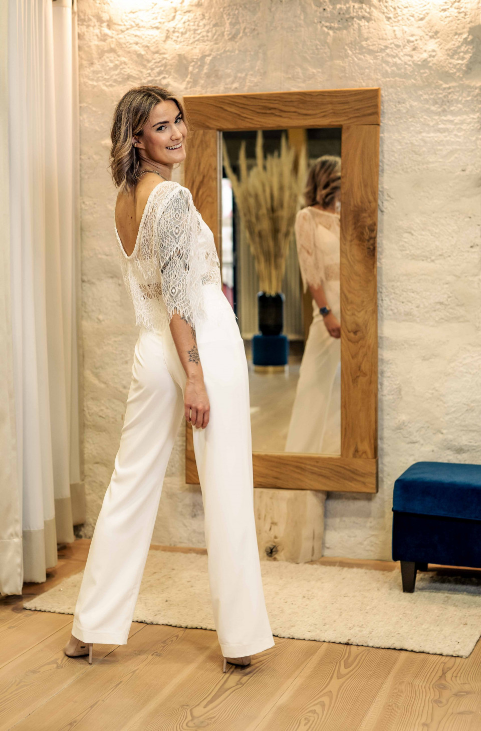 Trouwjurk van Boutique LIEBE. impressie 4