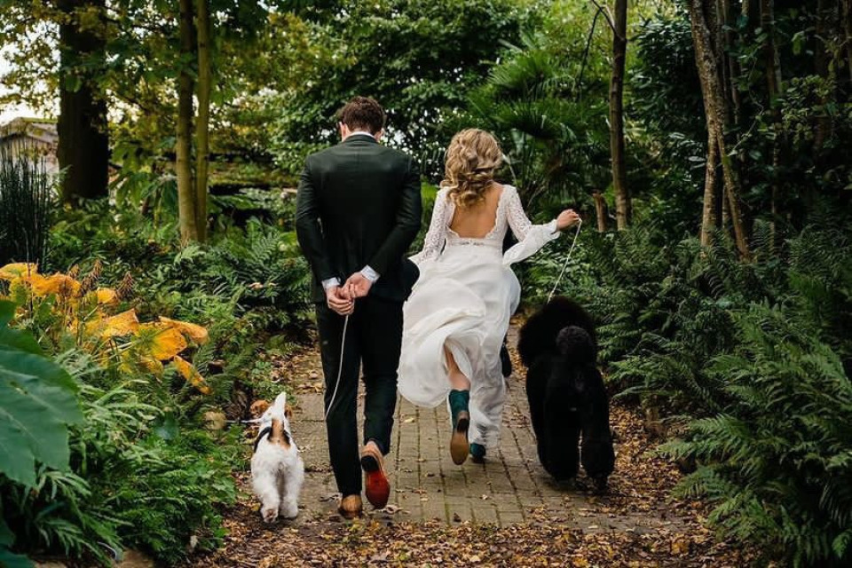 Trouwjurk van Bruidsboutique Sjiek impressie 4