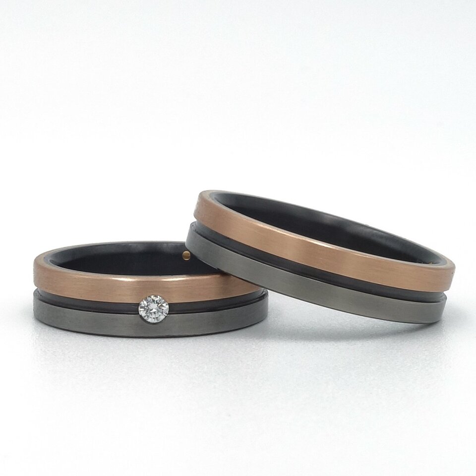Trouwringen van Metal Art sieraden overzicht