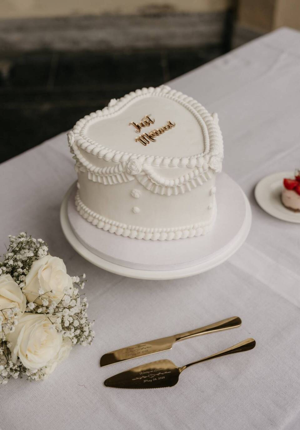 Bruidstaart van Enjoy-Cakes details