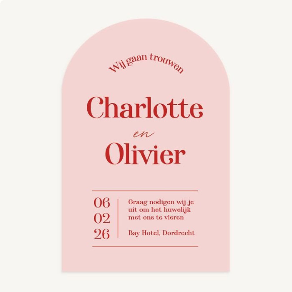 charlotte oliver - bruiloftsuitnodiging