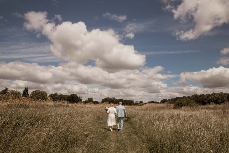 Trouwfoto&#039;s laten maken door Lisa van der Drift