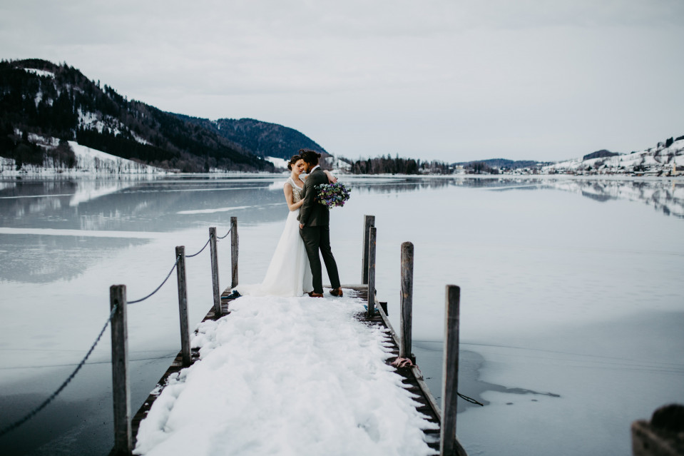 winterbruiloft in Oostenrijk