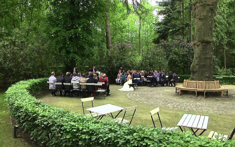 Trouwen bij Restaurant Boswachter Liesbosch