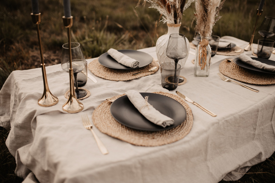 Industrielle Boho Dekoration