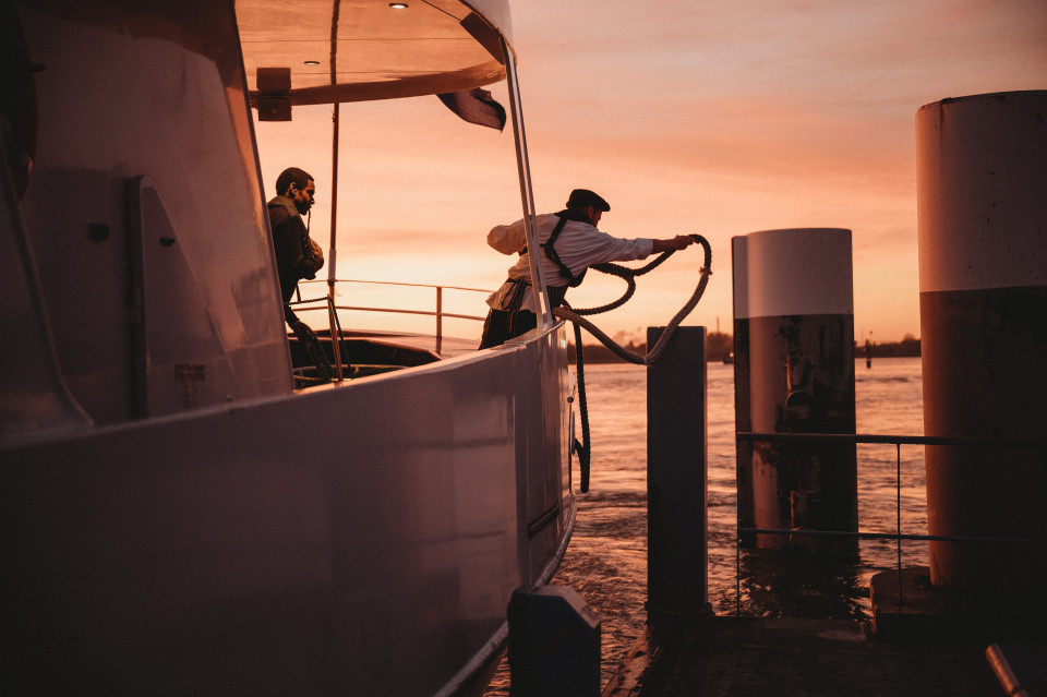 Trouwlocatie Partyschip Thalassa overzicht