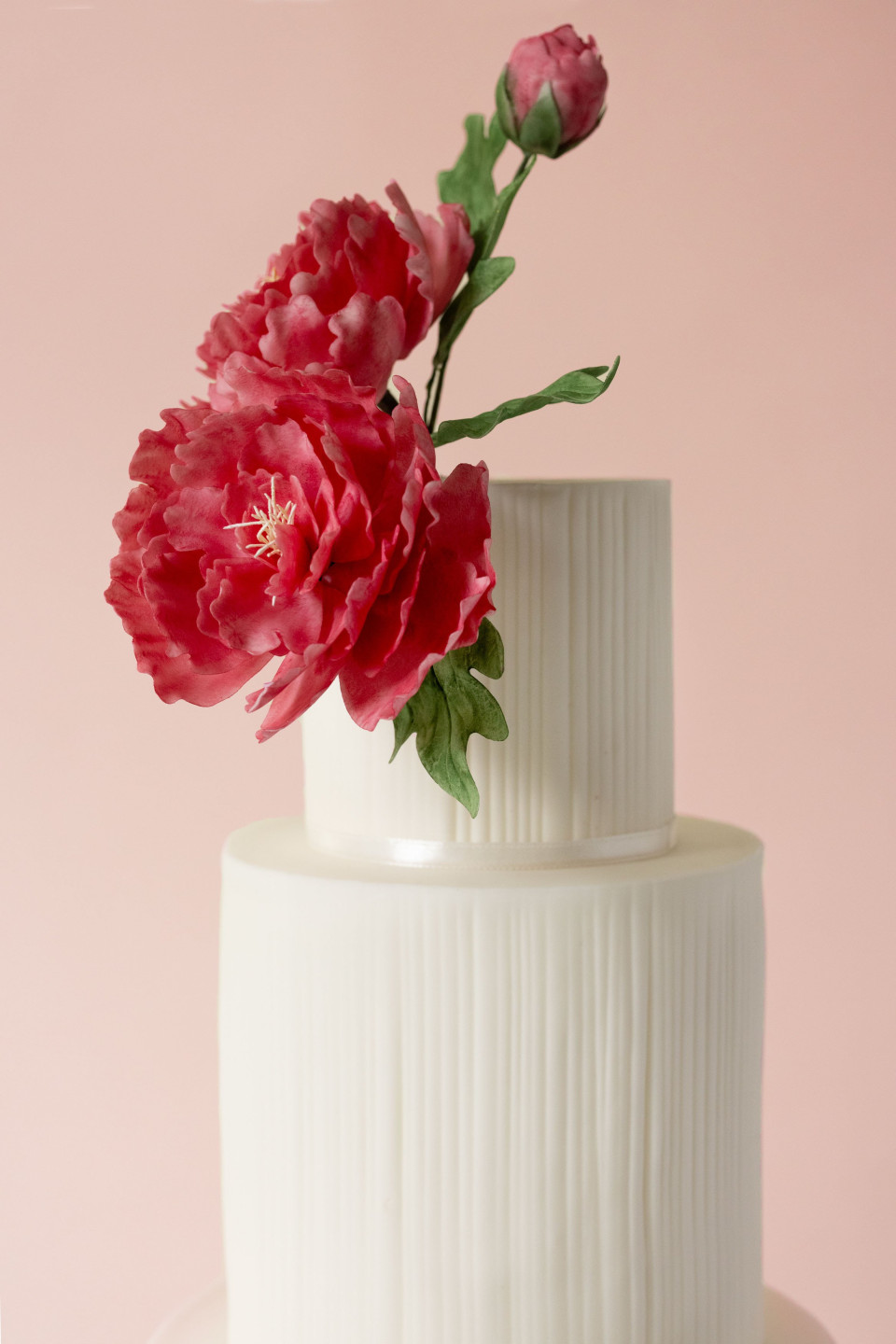 Bruidstaart van MG Cake.Design details