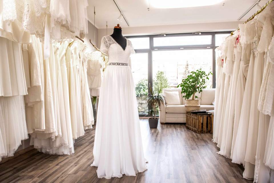 Trouwjurk van Calesco Couture overzicht