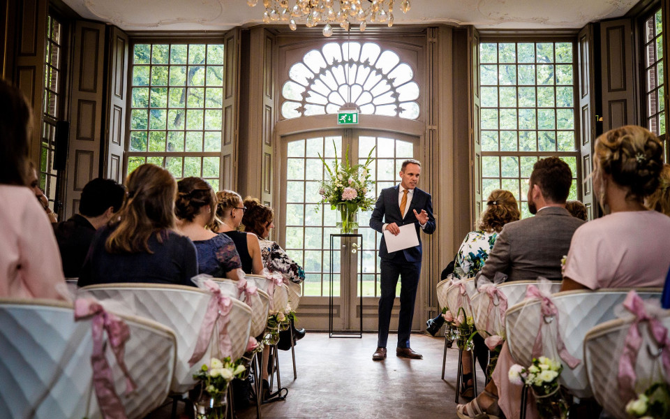 Trouwambtenaar Mark van Leeuwen - Ceremoniespreker impressie 3