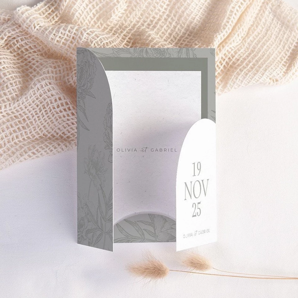 Pocketfold trouwkaart | Inspiratie en voorbeelden