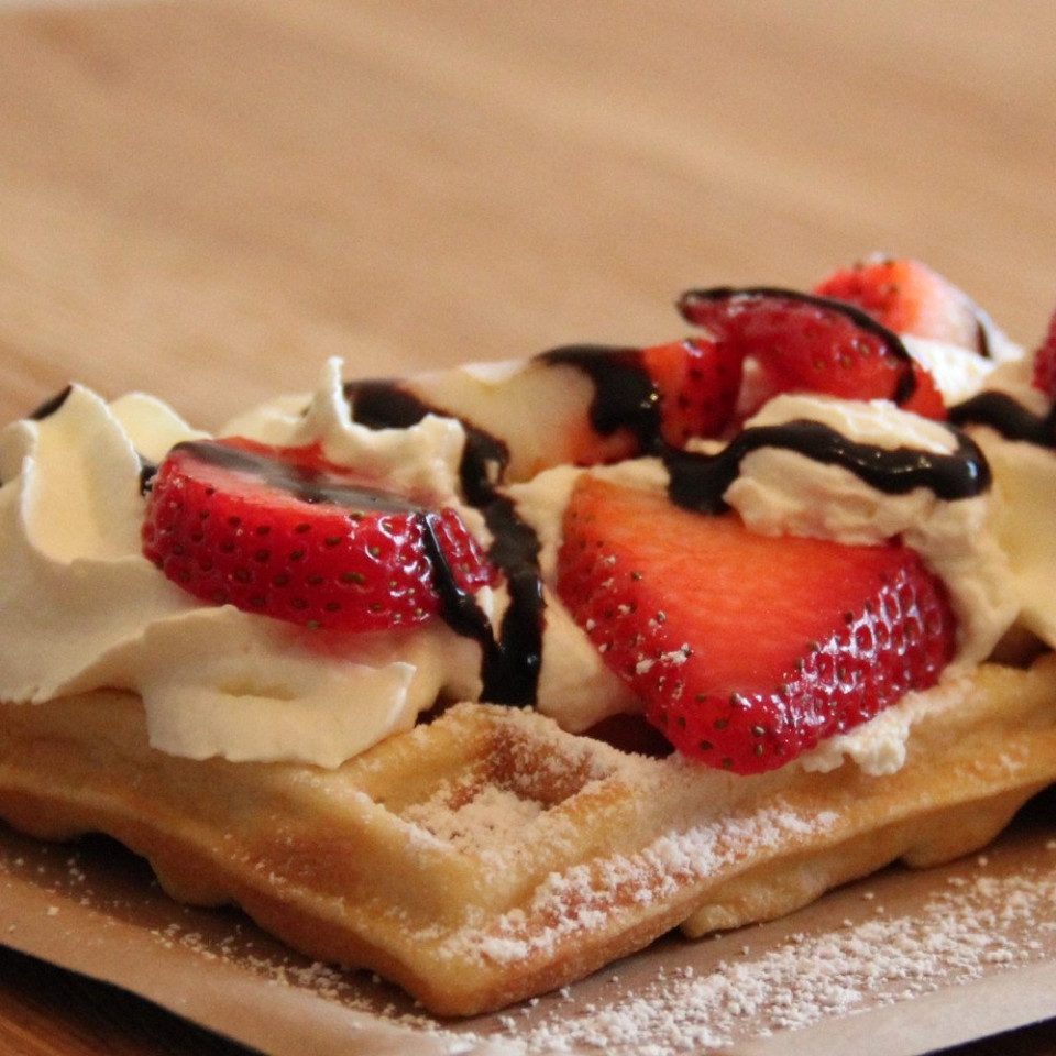 Catering van Mrs. Pritti - Waffelwagen mit Herz overzicht