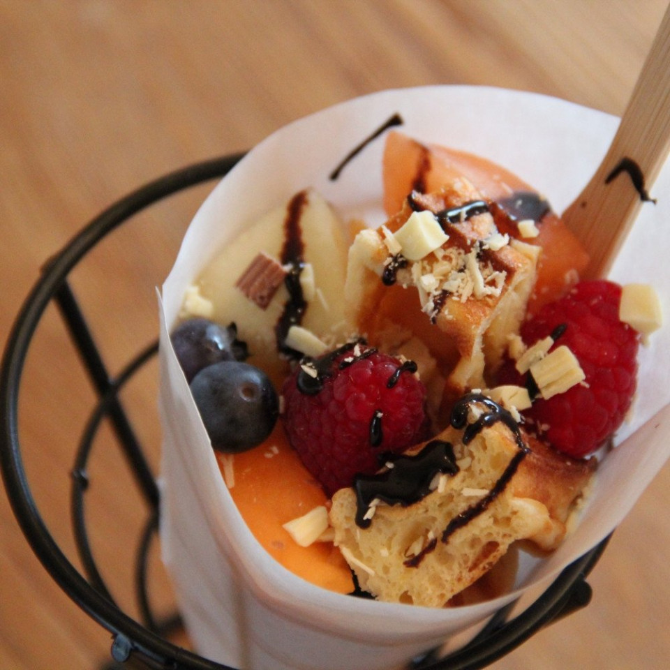 Catering van Mrs. Pritti - Waffelwagen mit Herz impressie 4