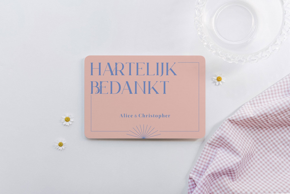 onderzetter - hartelijk bedikit