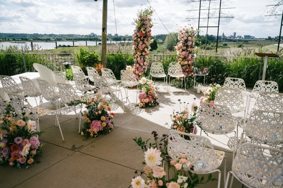 Bruidsboeket van Maartje Molleman details