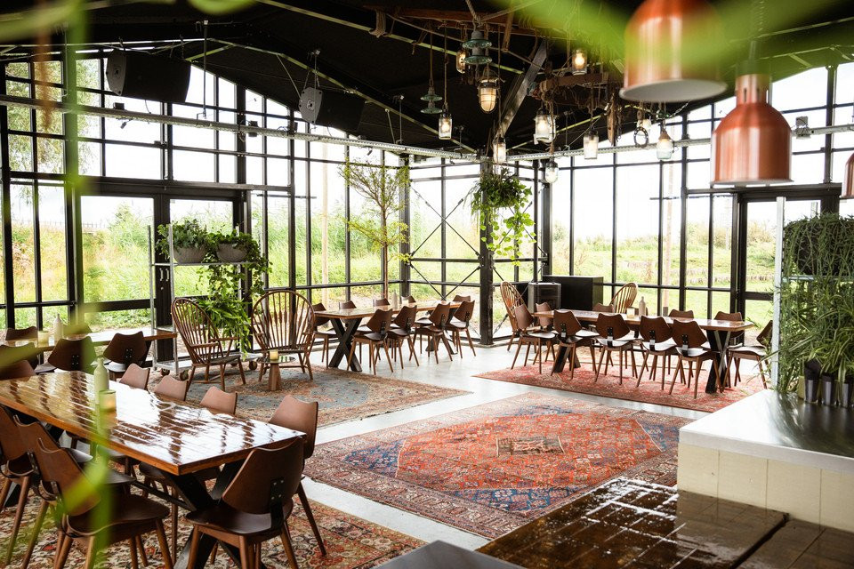 Trouwlocatie Brasserie Polderfabriek overzicht