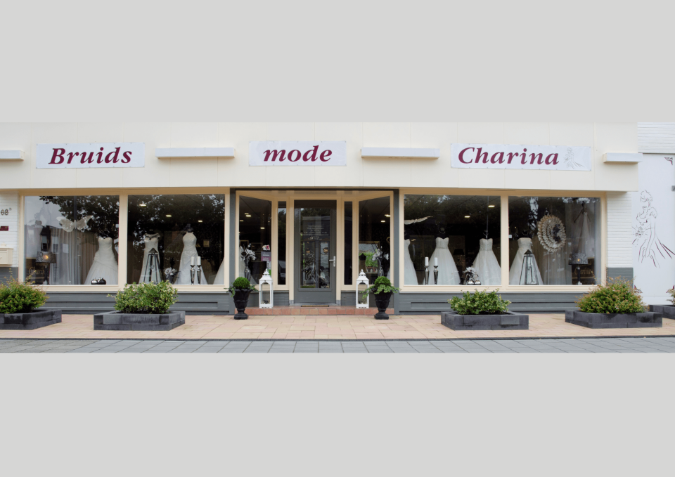 Trouwjurk van Bruidsmode Charina details