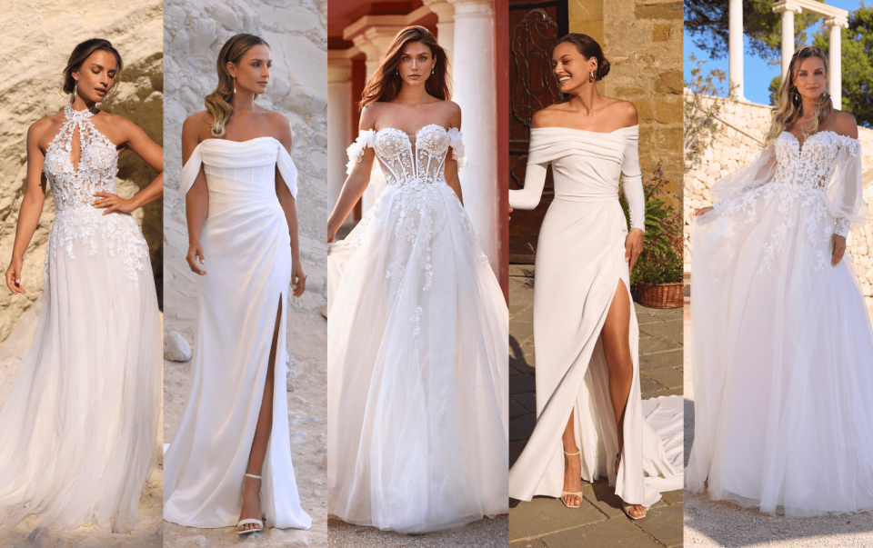 Trouwjurk van Desiree Bruidsmode Geleen overzicht