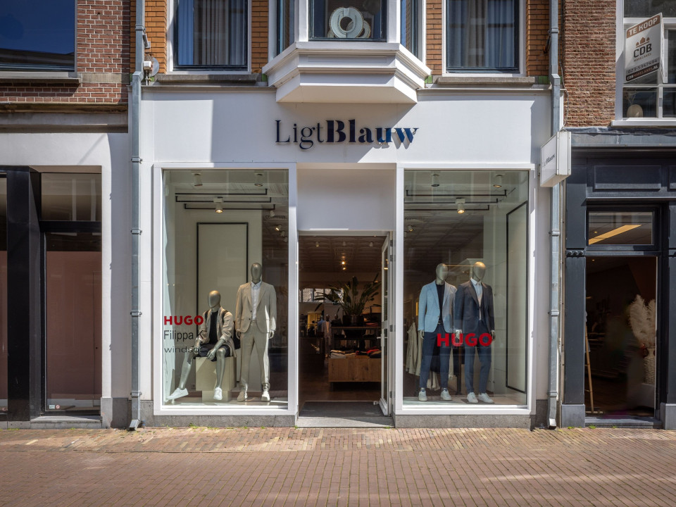 Trouwpak van Ligtblauw details
