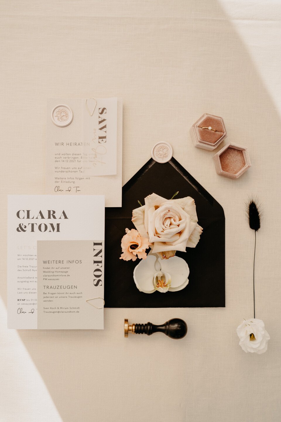Clean / Chic Hochzeitskarten