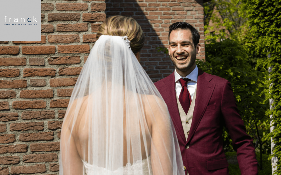 Trouwpak van Franck Personal Tailoring impressie 