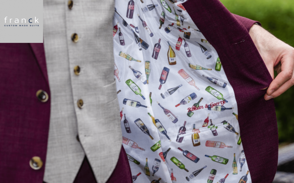 Trouwpak van Franck Personal Tailoring impressie 2