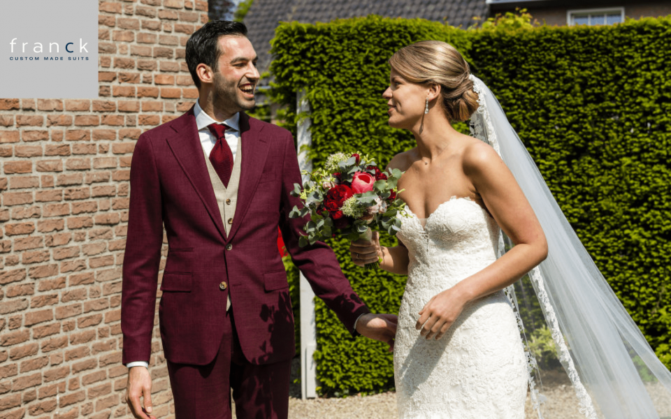 Trouwpak van Franck Personal Tailoring impressie 3