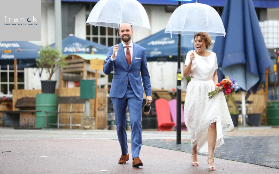 Trouwpak van Franck Personal Tailoring impressie 4