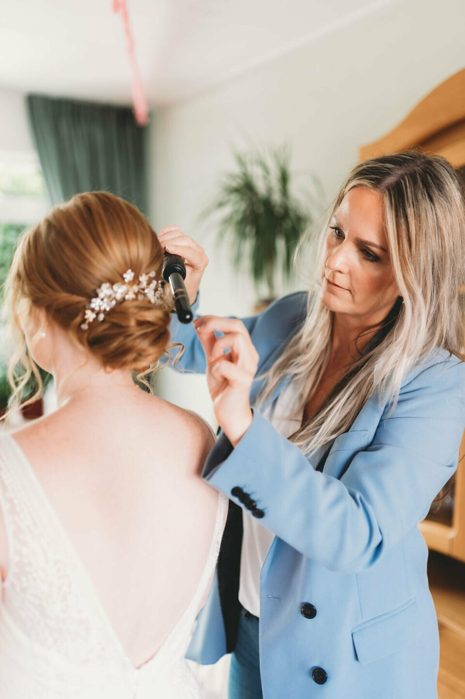 Bruidskapsel door Glam&amp;Lashes impressie 2