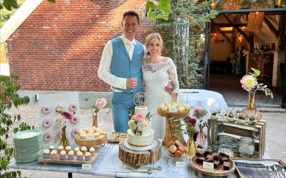 Bruidstaart van Regina&#039;s Bakery impressie 3