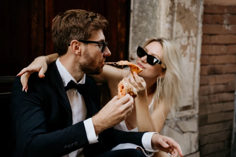 Pizza op je bruiloft!