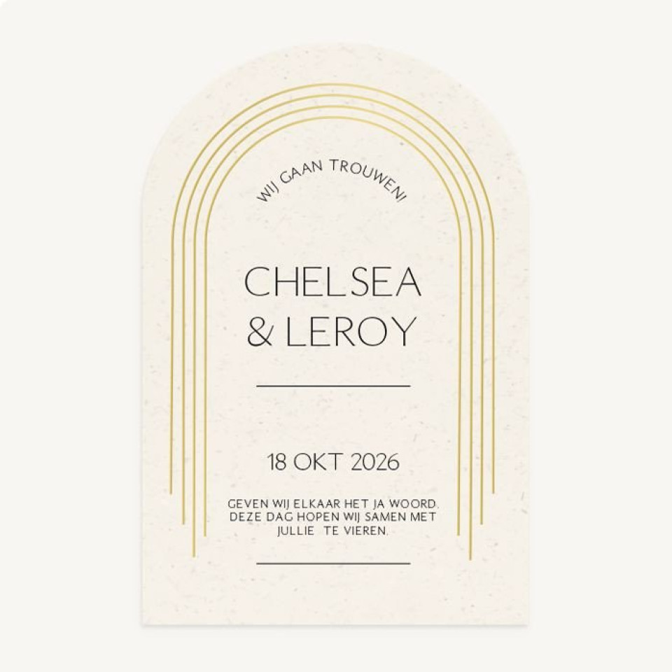 art deco bruiloftsuitnodiging